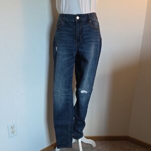 White House Black Market Dark Blue Skinny Jeans